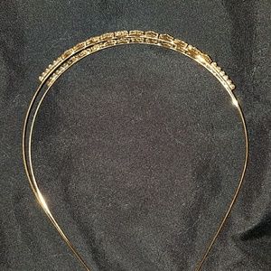 Gold beaded headband